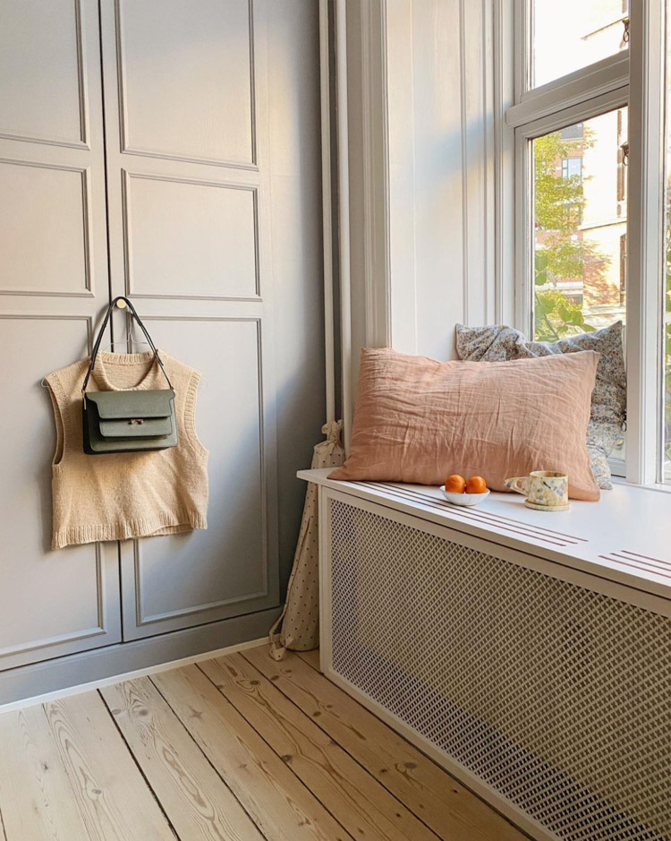 Line's Relaxed Copenhagen Home with Pretty Pastels