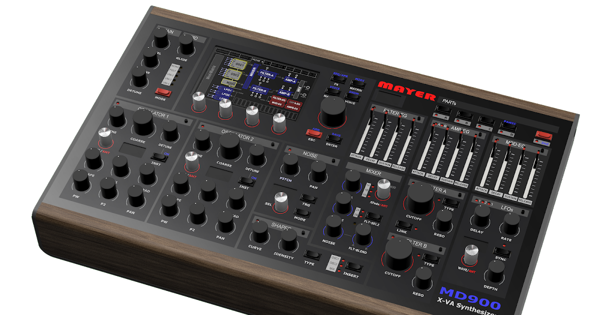 MATRIXSYNTH Mayer Electronic Music Instruments MD900 Extended Virtual