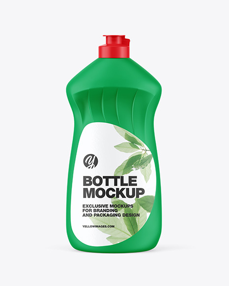 Download Washing Up Liquid Matte Bottle Mockup Yellowimages Mockups