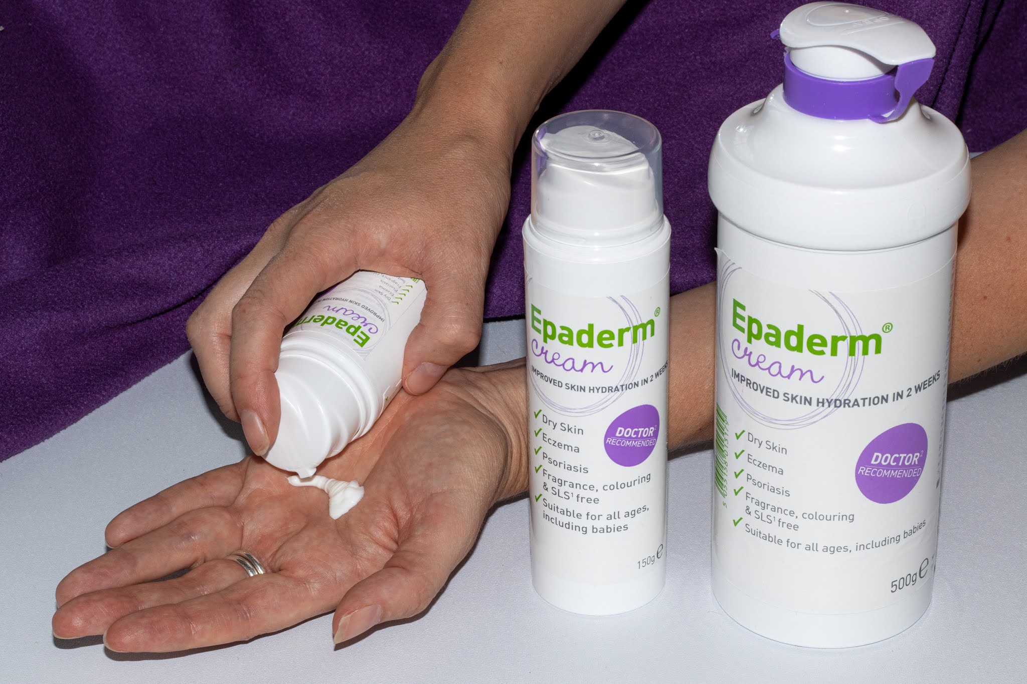 how epaderm emollient helps dry skin and a giveaway counting to ten
