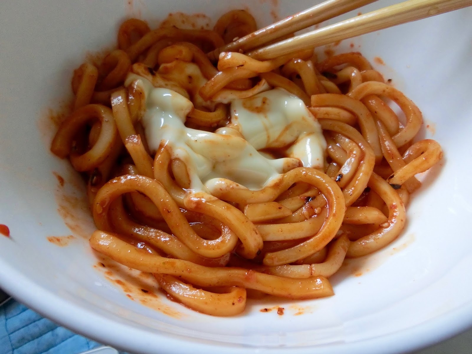 Nau speak Korea 우동불볶이 Udonbulbokki