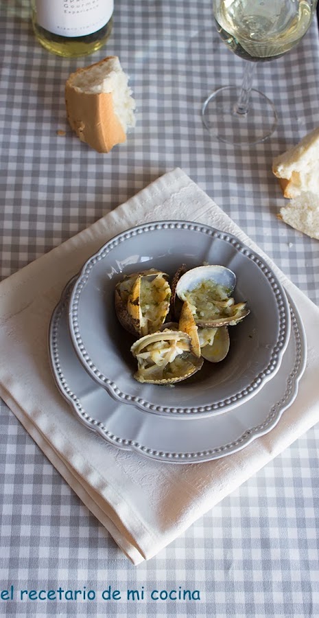 almejas a la marinera