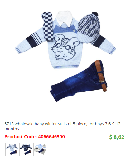 Baby Kids Clothes Wholesale