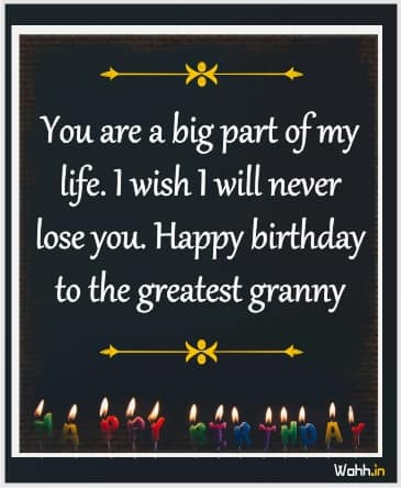 Birthday Wishes For Grandmother