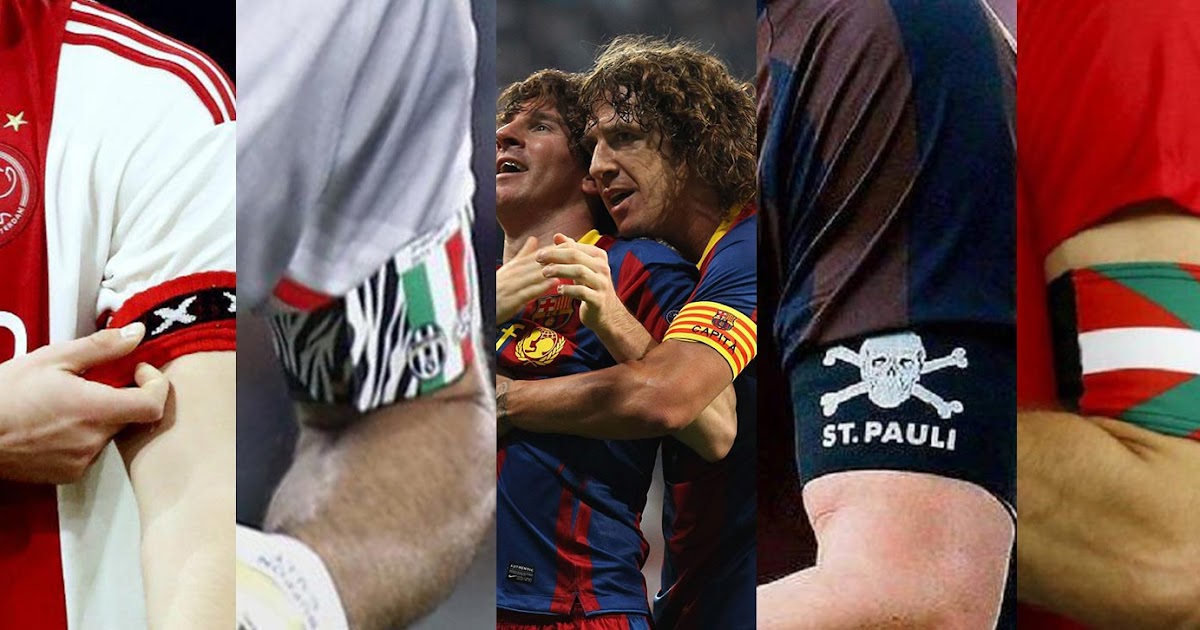 30+ Most Iconic Captain Armbands In Football Ajax, Barcelona & Many More Footy Headlines