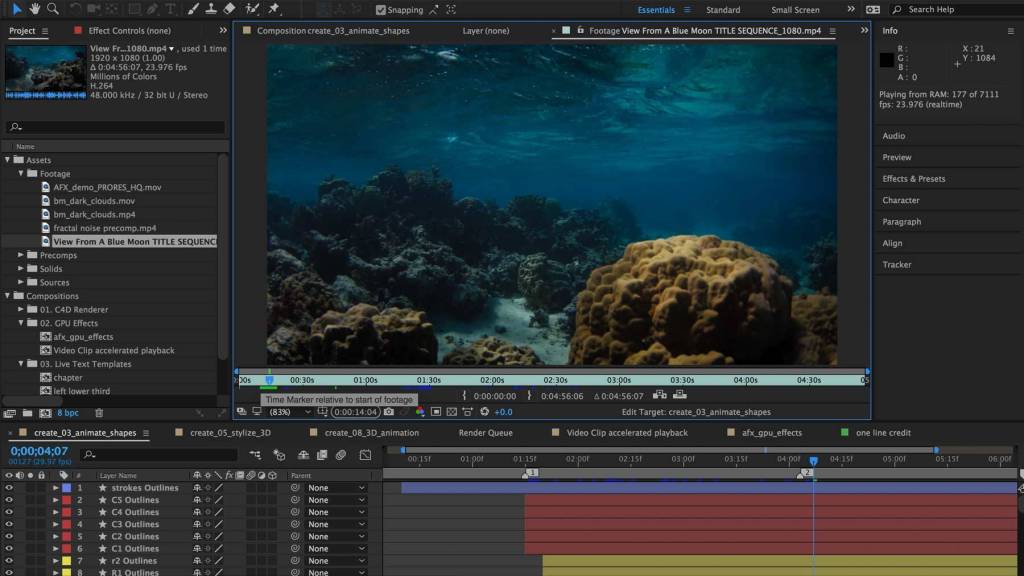 Adobe After Effects CC 2017 v14.0.1 Free Download