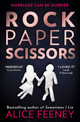 Rock Paper Scissors by Alice Feeney book cover