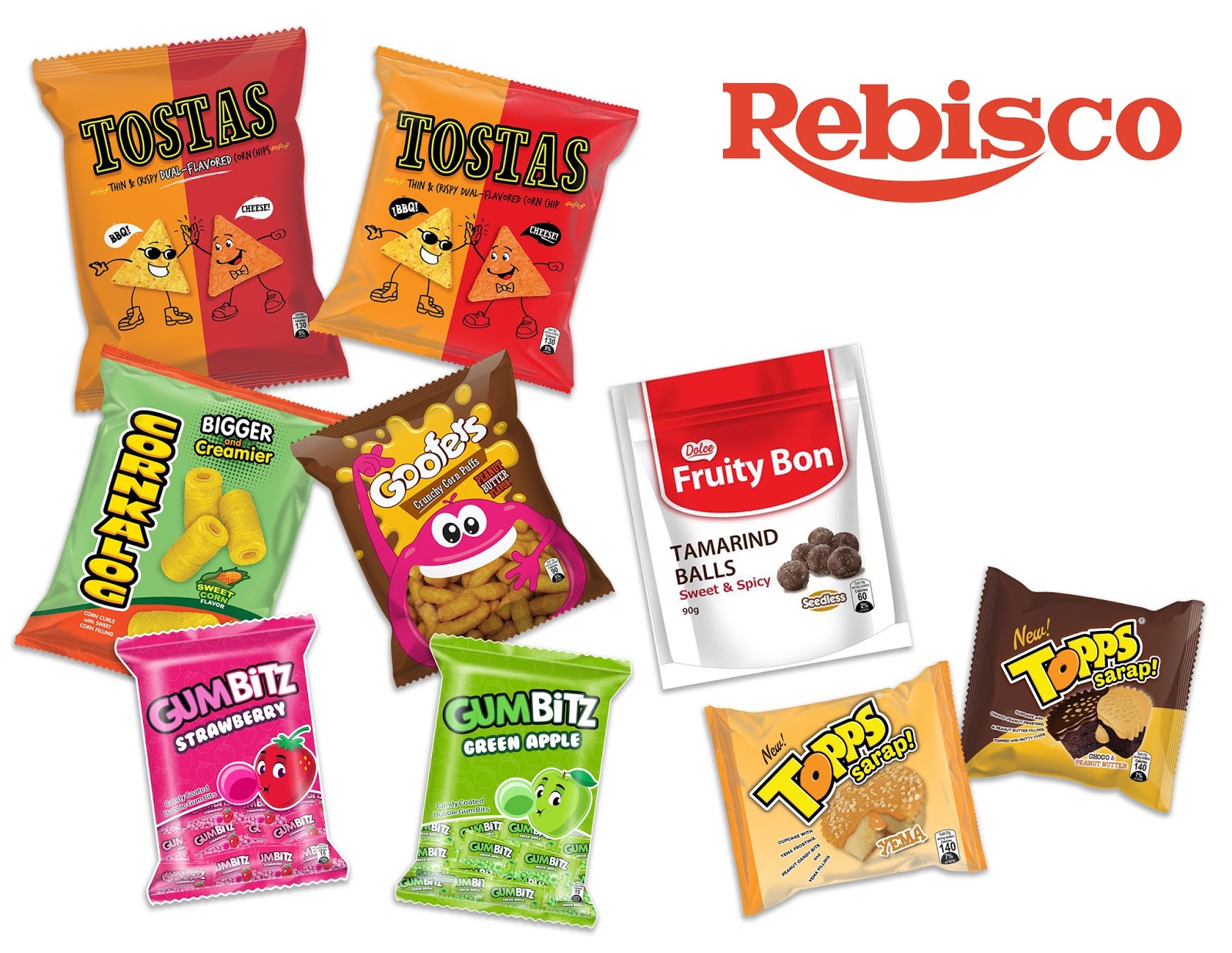 Rebisco launches new products that you’ll surely love Snaps and Ganaps