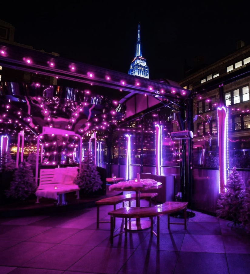 14 Rooftops to Celebrate the Season in New York - Dot & Pin