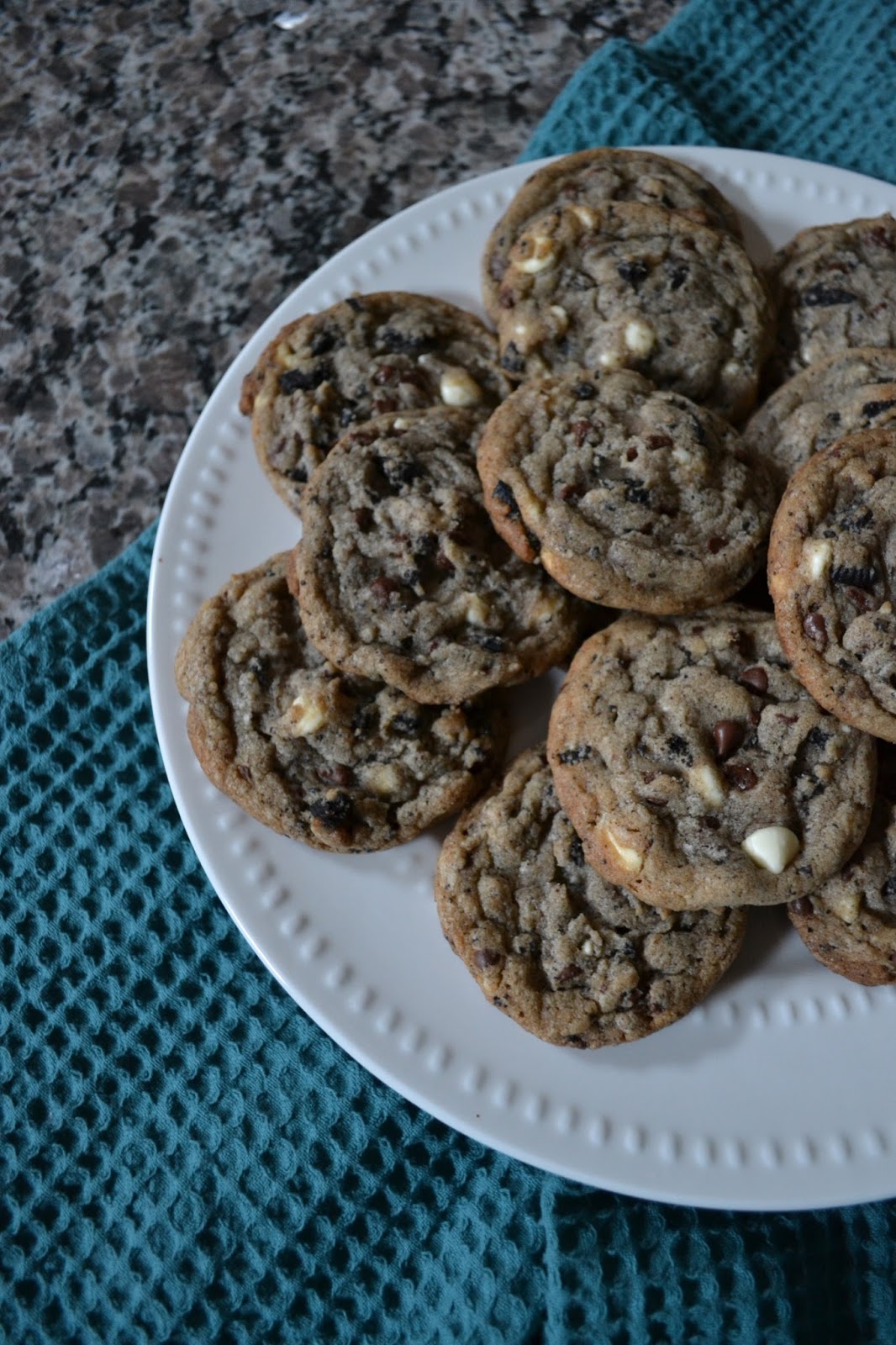Home Made Austin Rainy Day Baking Chocolate & Cream Cookies