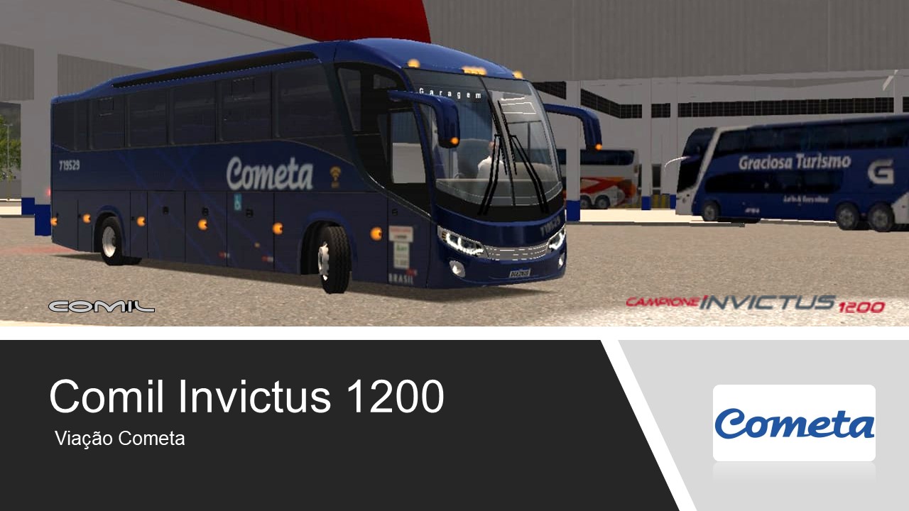Skins World Bus Driving Simulator: COMIL CAMPIONE INVICTUS DD - VIAÇÃO REAL  MAIA