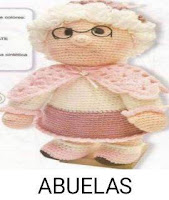 PATRONES MUÑECAS ABUELAS AMIGURUMI