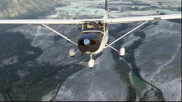 Speel Microsoft Flight Simulator-game in browser