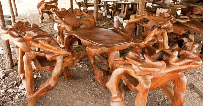 Bisnis Kerajinan Akar Jati Blora Cukup Menjanjikan di Bisnis Kerajinan Akar Jati Blora Cukup Menjanjikan di