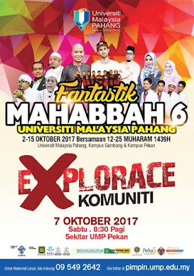 Karnival Fantastik Mahabbah 6.0 Di Universiti Malaysia Pahang