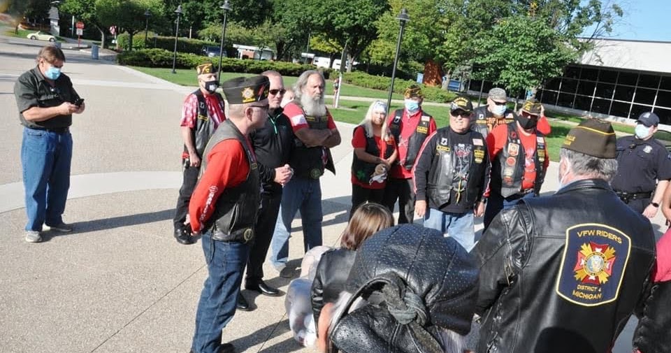 VFW Riders District 4 Taylor Police Thank You