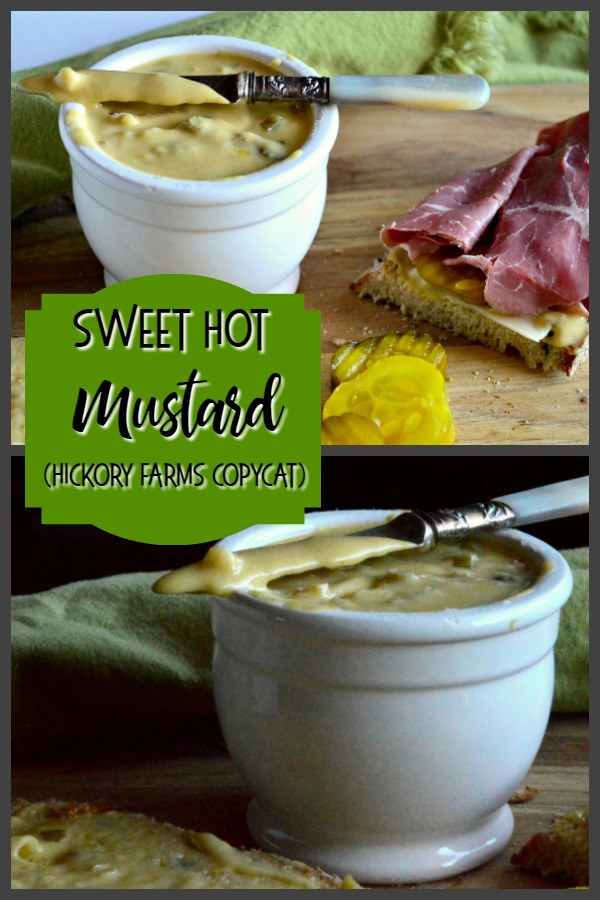 Hickory Farms Farmhouse Recipe Sweet Hot Mustard 10 Ounces