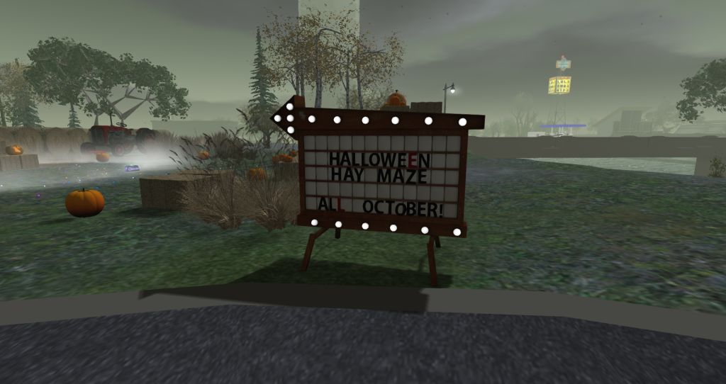 Bay City Post Bay City Hallowe'en Hay Maze