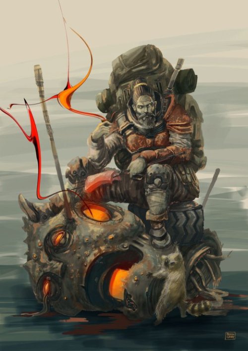 As incríveis ilustrações de fantasia e ficção científica de Patricio Clarey Patricio Clarey artstation arte ilustrações digitais surreais sombrias fantasia ficção científica quadrinhos
