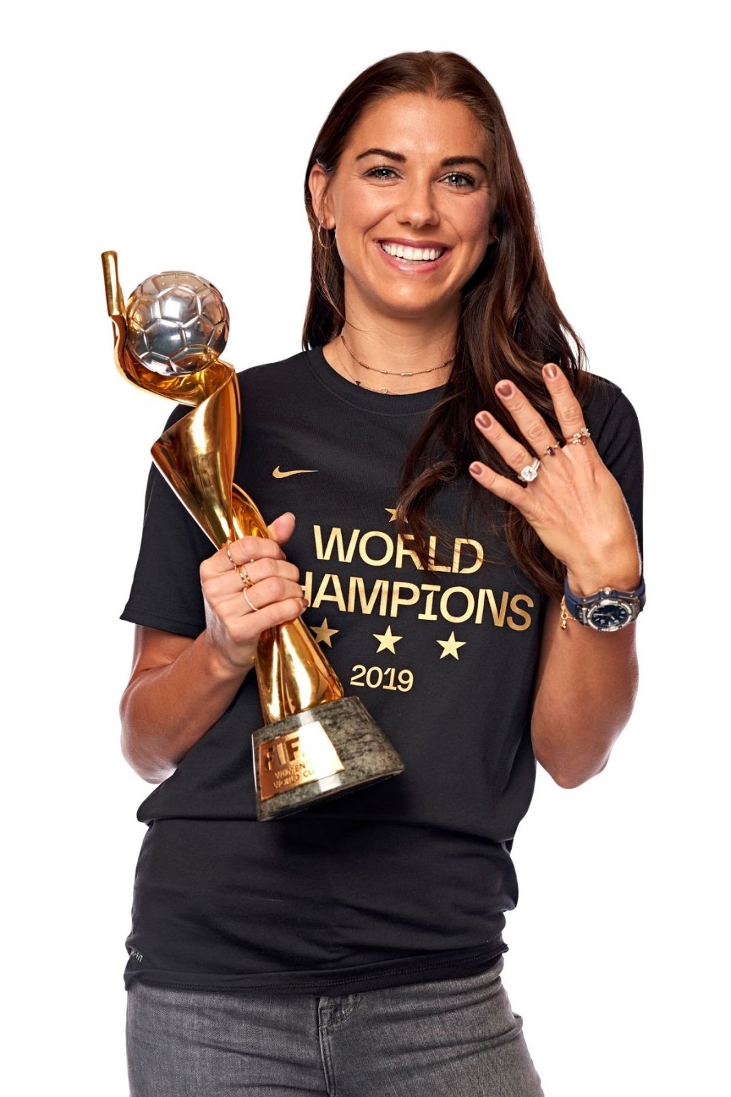 Alex Morgan Featured in Sports Illustrated -July 2019