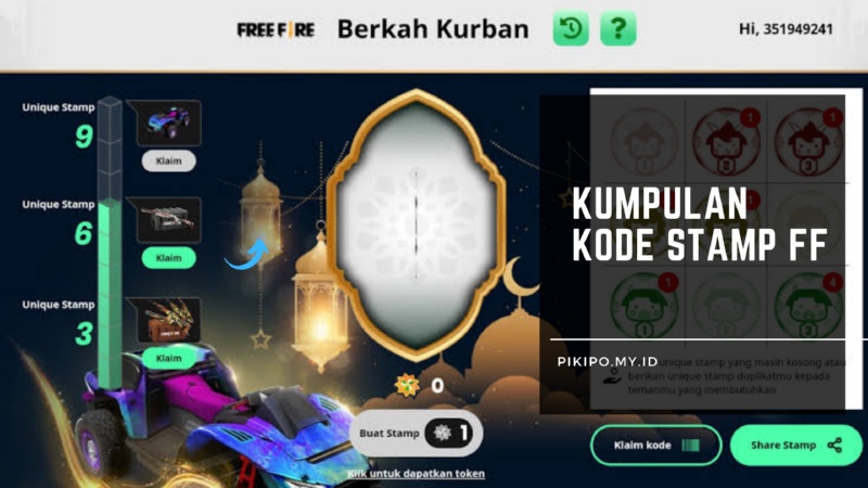 Kumpulan Kode Stamp FF di Event Idul Adha 2021, Tukar dengan Skin dan Bundle Permanen Kumpulan Kode Stamp FF di Event Idul Adha 2021, Tukar dengan Skin dan Bundle Permanen