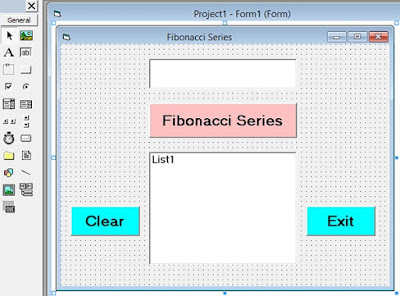 How to find Fibonacci series in visual basic 6.0