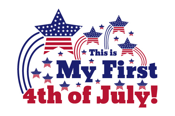 Download Free This Is My First 4th Of July PSD Mockup Template