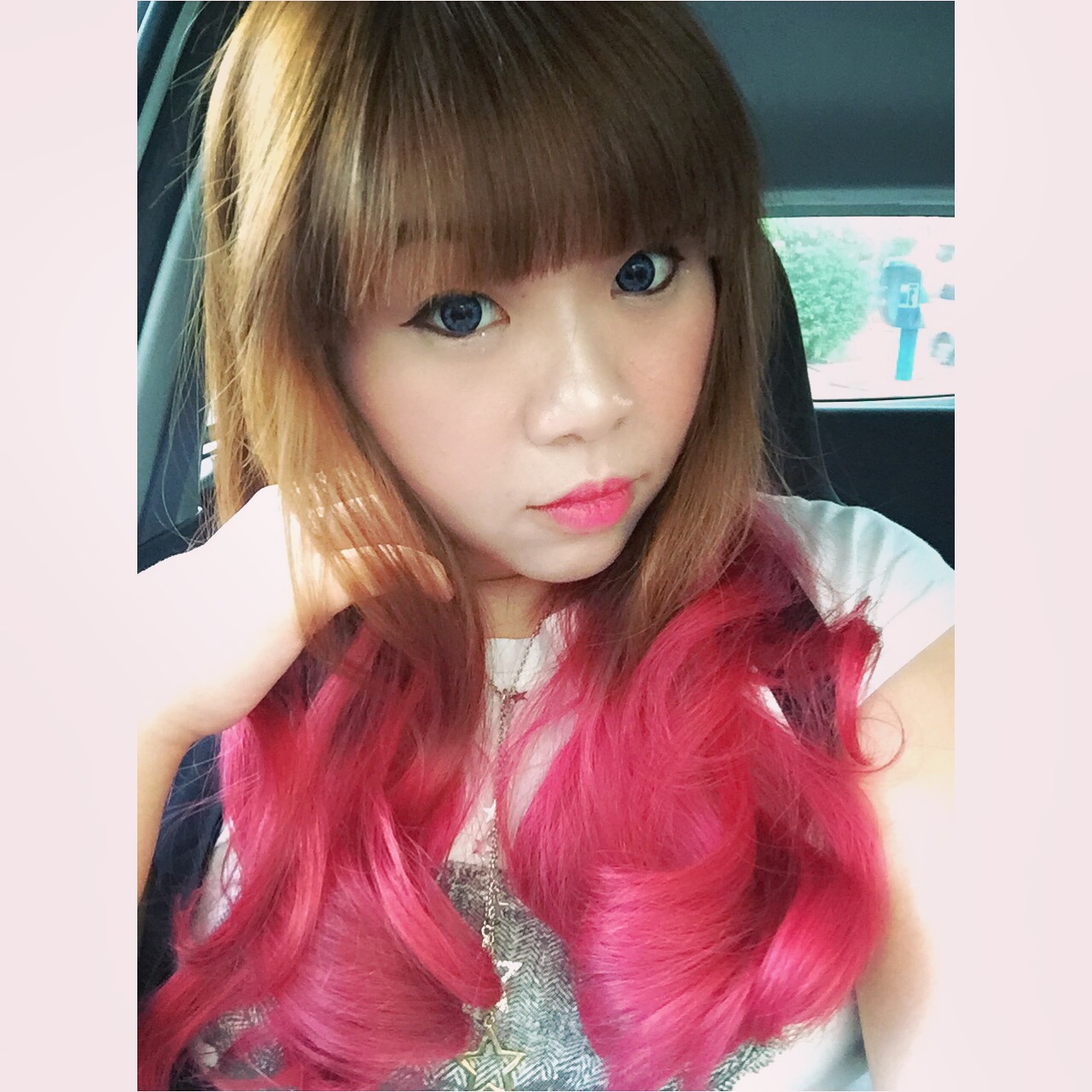 My New Hair Pink And Undecided