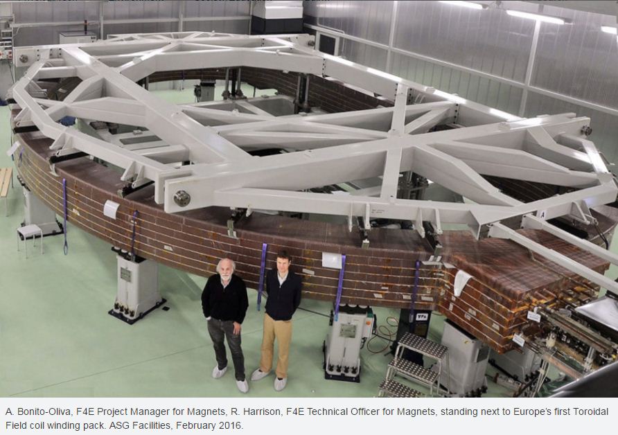 Manufacturing one of the biggest and most complex in history