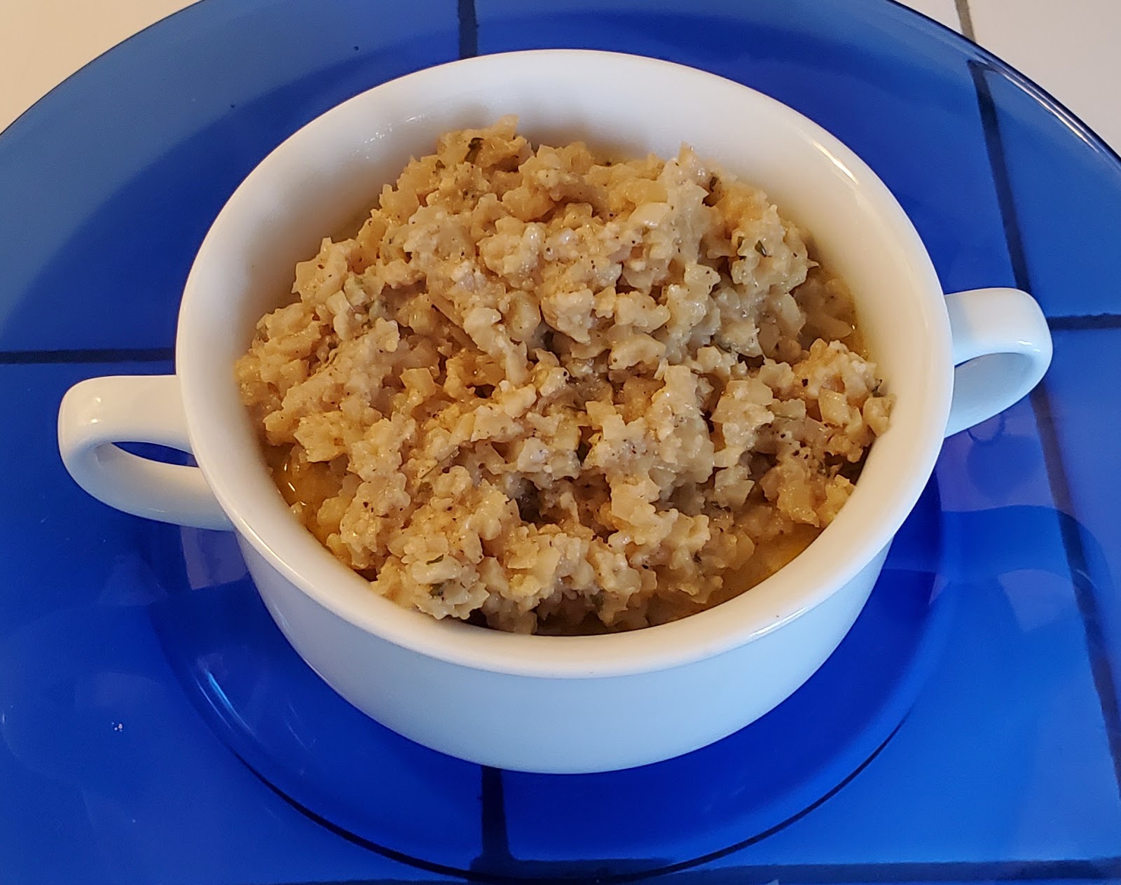 Carrie's Kitchen Creations KETO Friendly Cauliflower Grits Side Dish