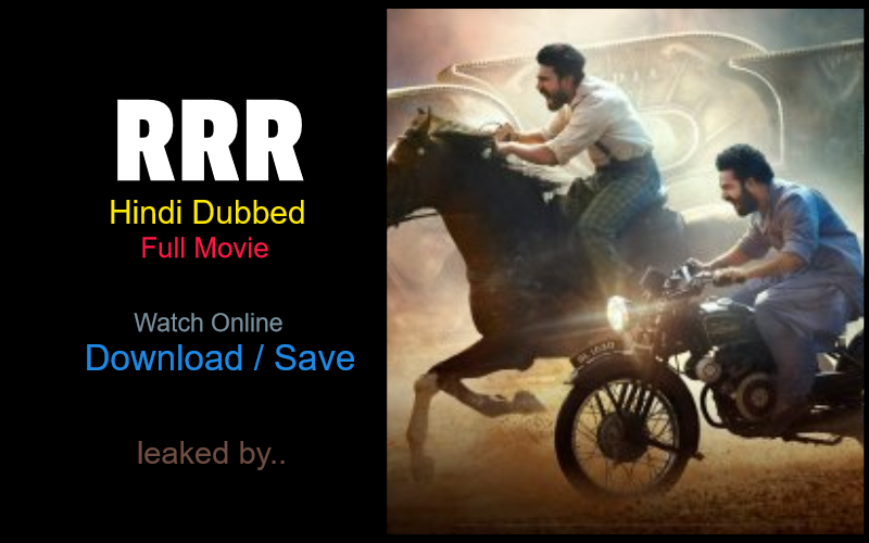 RRR (2021) full movie watch online download in bluray 480p, 720p, 1080p hdrip