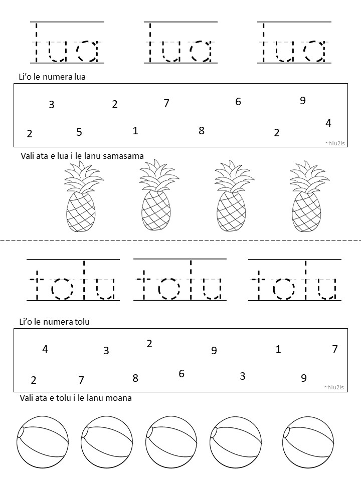 Samoan for Kids Samoan Numbers Count in Samoan! 🔢