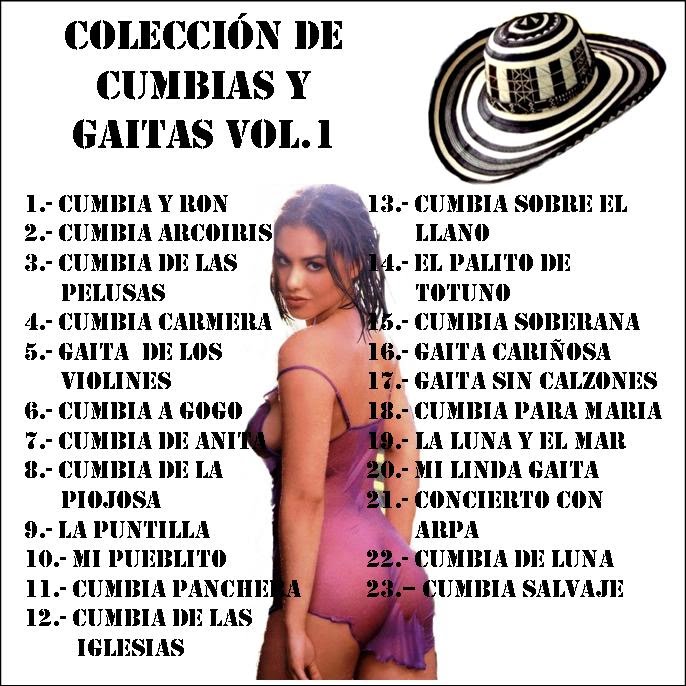 CD Colección de cumbias y gaitas Descarga