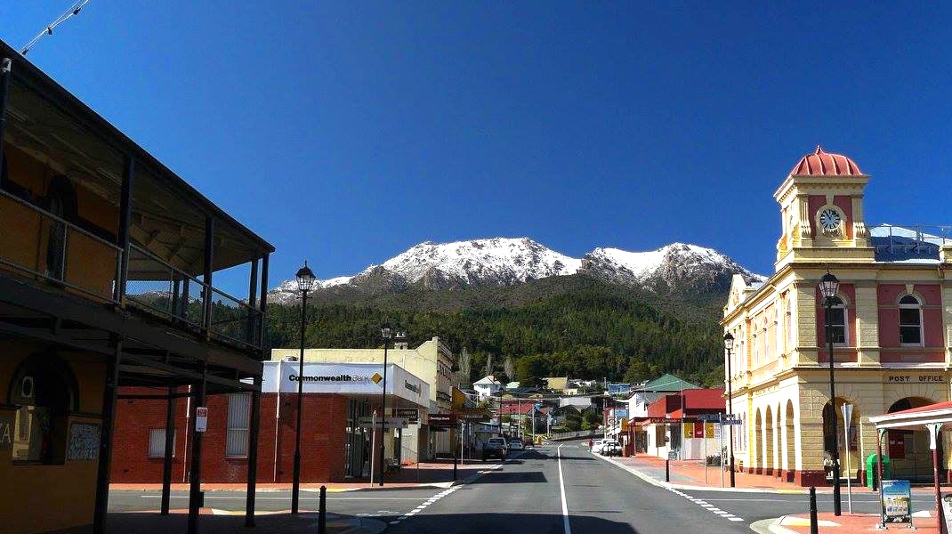 Historical Australian Towns Queenstown, TAS A Mining Town and