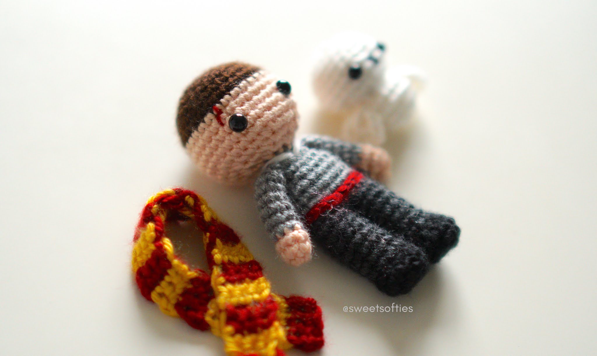 Meet Harry Potter™. Each detail, from the characteristically untidy ha, amigurumis crochet
