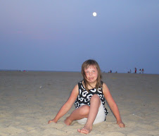 Chloe under the Moon on the Outer Banks!