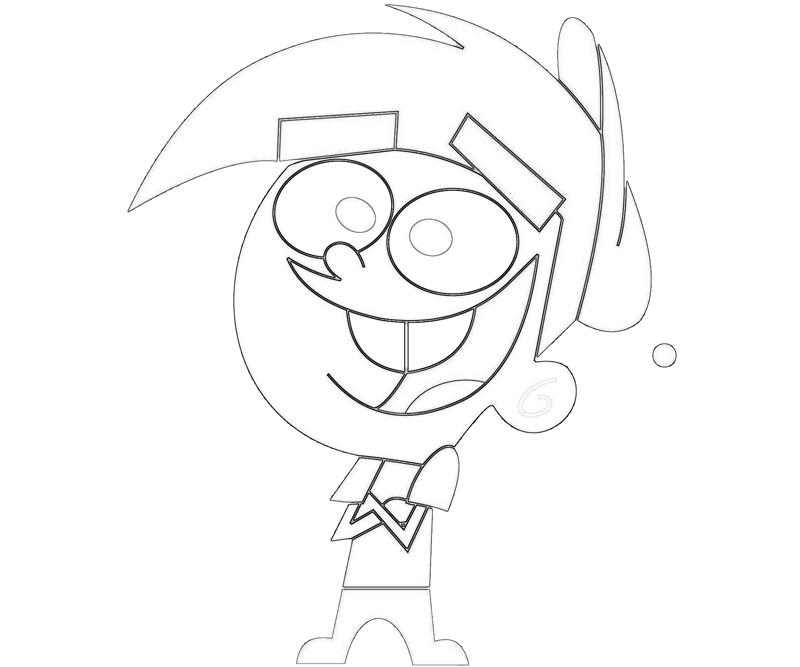 fairly oddparents coloring pages online - photo #33