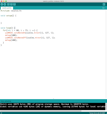 little-scale: Simple Scales Library for Arduino