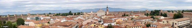 Vista panoramica della città dalle mura