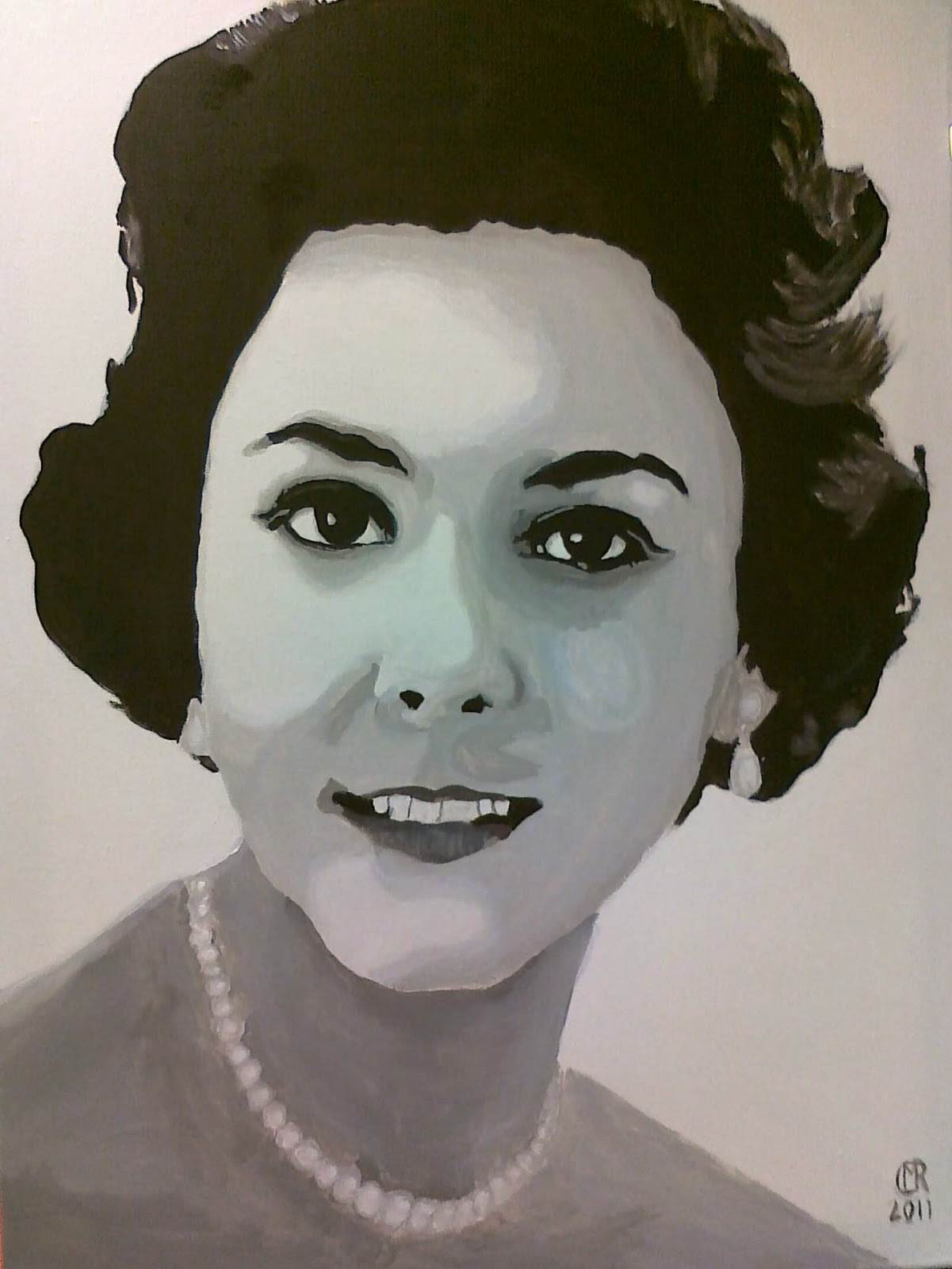 Blind Artist My Nan