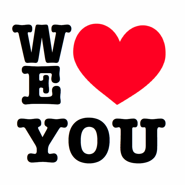 clipart we love you - photo #31
