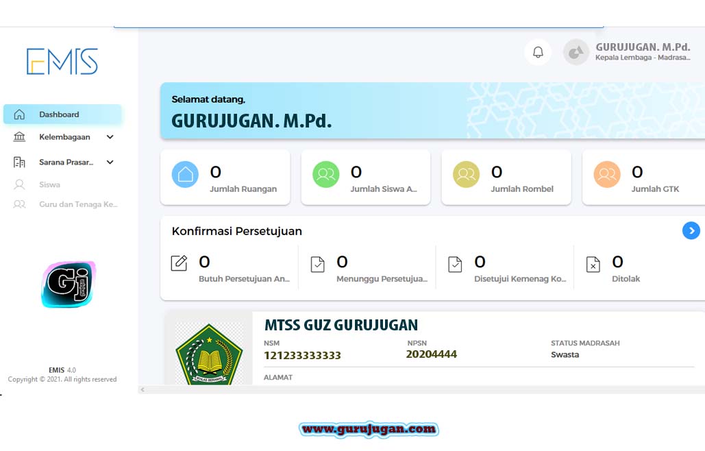 Cara Mendaftar Akun Kepala Madrasah di emis.kemenag.go.id Cara Mendaftar Akun Kepala Madrasah di emis.kemenag.go.id