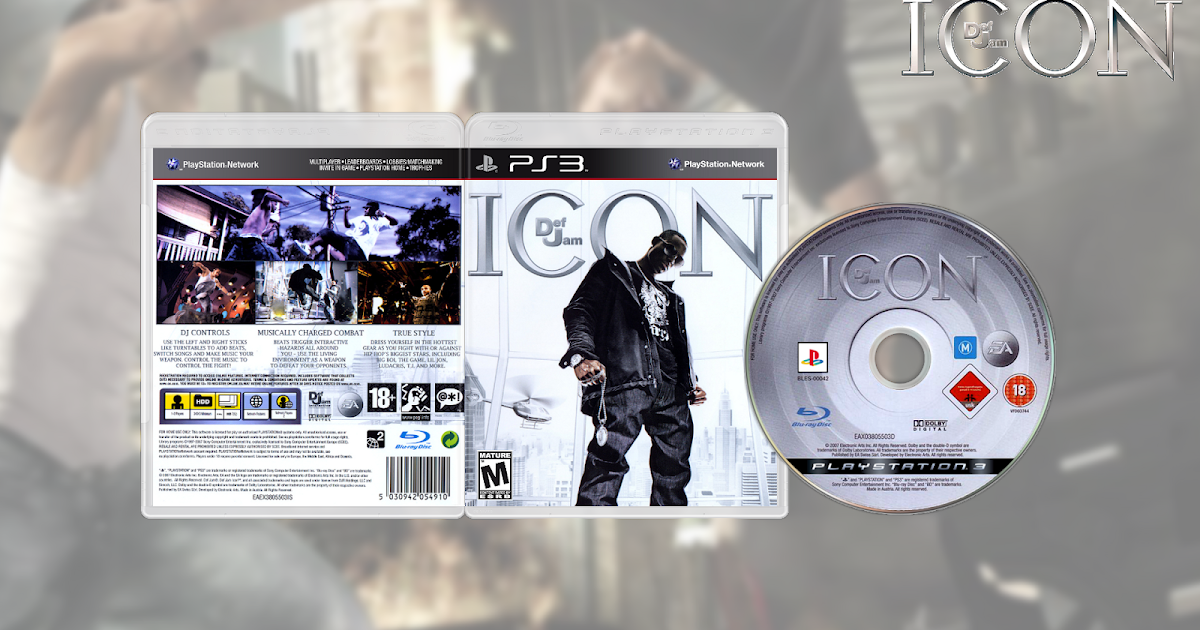 GODDY GAMES DEF JAM ICON PS3 BLES/BLUS