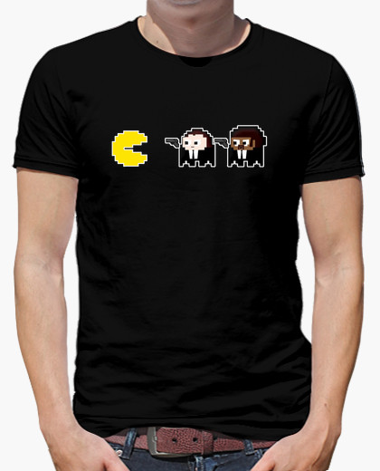 camiseta 8-bit Pulp Fiction Pacman
