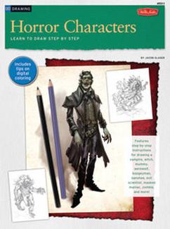 Book Review Drawing Horror Characters Learn To Draw