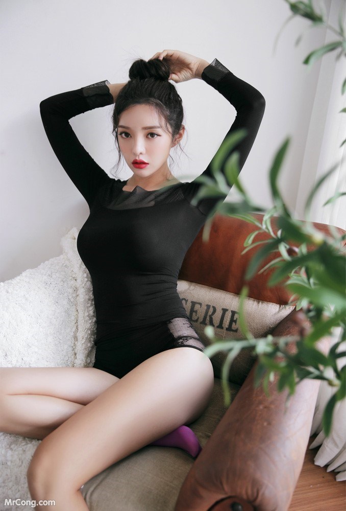 Jin Hee&#39;s beauty in underwear and gym fashion in October 2017 (357 photos) photo 16-12