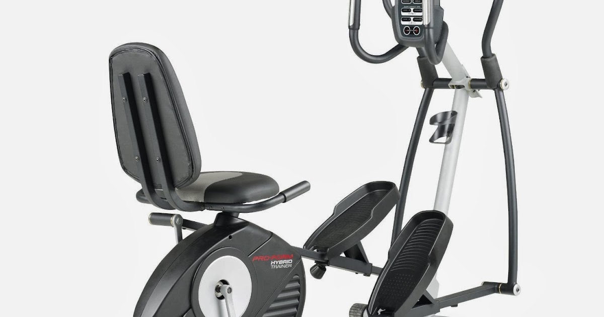 proform hybrid exercise bike and cross trainer