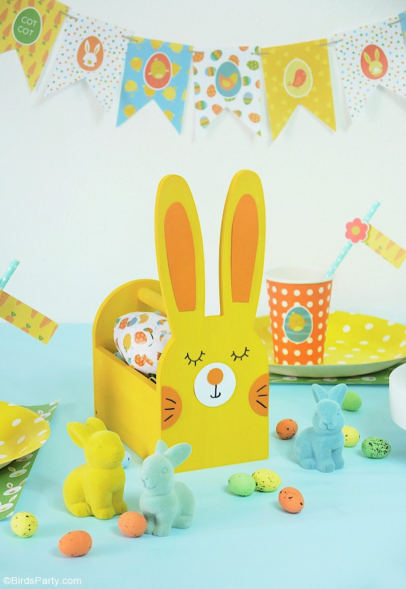 Easter Kids DIY Pastel Tablescape Party Ideas Party Printables Blog