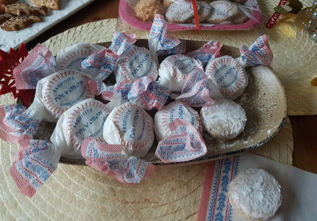 Polvorones de avellana