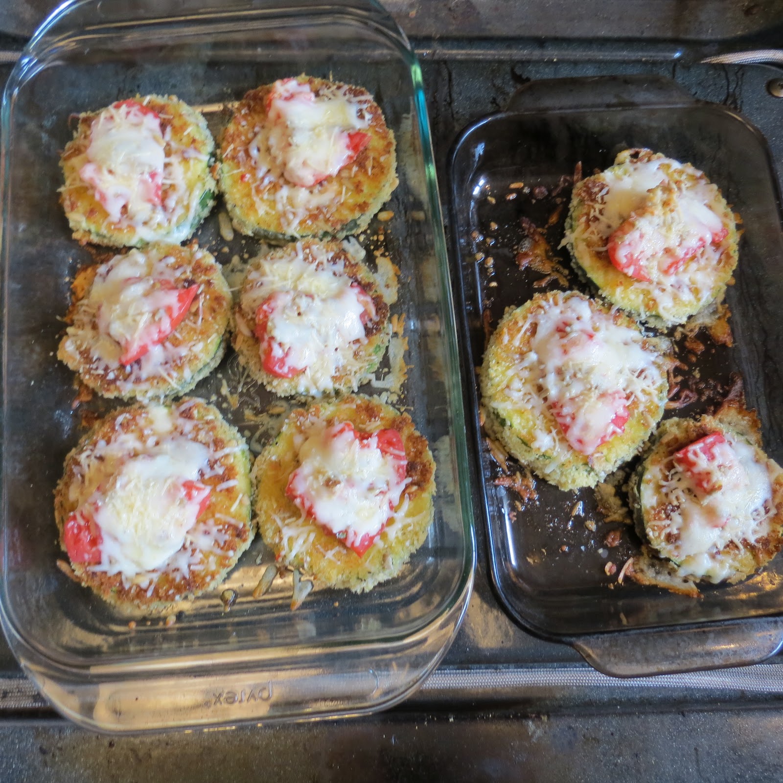 The Rusted Garden Journal Recipe Panko Breaded Zucchini with Heirloom Tomato